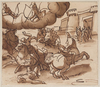 K I 059
          <br/>
          Dood der Niobiden
          <br/>
          <em>Cambiaso, Luca (1527-1585) - kopie naar</em>